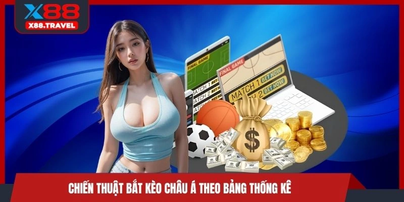 Chiến thuật bắt kèo châu Á theo bảng thống kê
