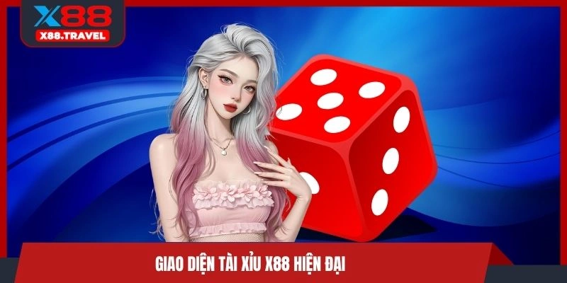 Giao diện tài xỉu X88 hiện đại 